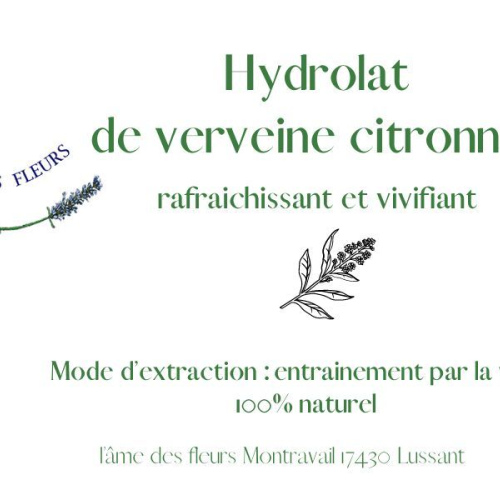Hydrolat de verveine citronnée 250ml