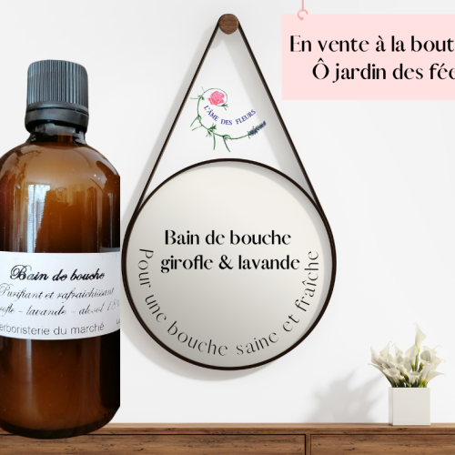 Bain de bouche girofle & lavande 100ml
